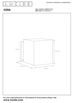 Outlet Wandleuchte XERA Wandleuchten