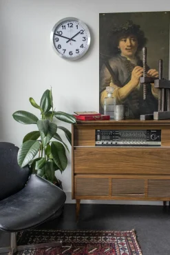 Hot Wanduhr STATION RADIO CONTROL Uhren