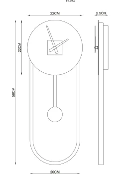Outlet Wanduhr SUSSY Uhren