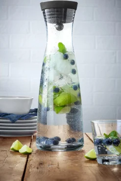 Best Wasserkaraffe BASIC schwarz Geschenkartikel