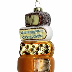 Best Weihnachtskugel CHEESE Baumschmuck