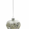 Best Weihnachtskugel HERZ PEARLS Baumschmuck