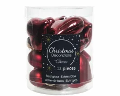 Weihnachtskugel-Box Herzen OCHSENBLUT Baumschmuck|Dosen & Boxen