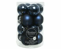 Hot Weihnachtskugel-Box NACHTBLAU Baumschmuck|Dosen & Boxen