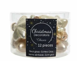 Clearance Weihnachtskugel-Box Sterne PERLE Baumschmuck|Weihnachtsdekoration