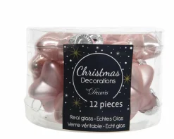 Best Weihnachtskugel-Box Sterne PUDERROSA Baumschmuck|Weihnachtsdekoration