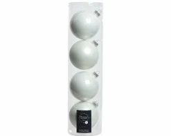 New Weihnachtskugel-Box WINTERWEISS Baumschmuck|Dosen & Boxen