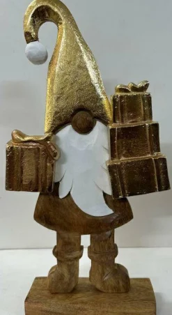 Online Weihnachtsmann mit GESCHENKEN Geschenkpapier|Weihnachtsdekoration