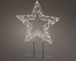 Sale Weihnachtsstern LED auf Ständer Weihnachtsbeleuchtung
