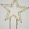 Discount Weihnachtsstern LED auf Ständer Weihnachtsbeleuchtung