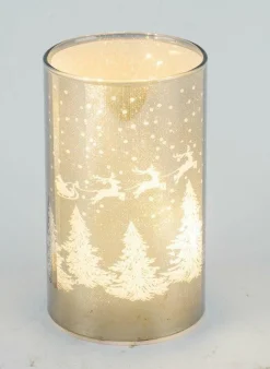 Windlicht LED Kerzen|Weihnachtsbeleuchtung