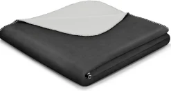 Best Wohndecke BASIC anthr.-silber Decken|Decken & Kissen