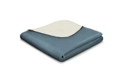 Wohndecke BASIC blue-ecru Decken