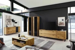 Discount Wohnkombination AREZZO Wohnwände|Wohnwände