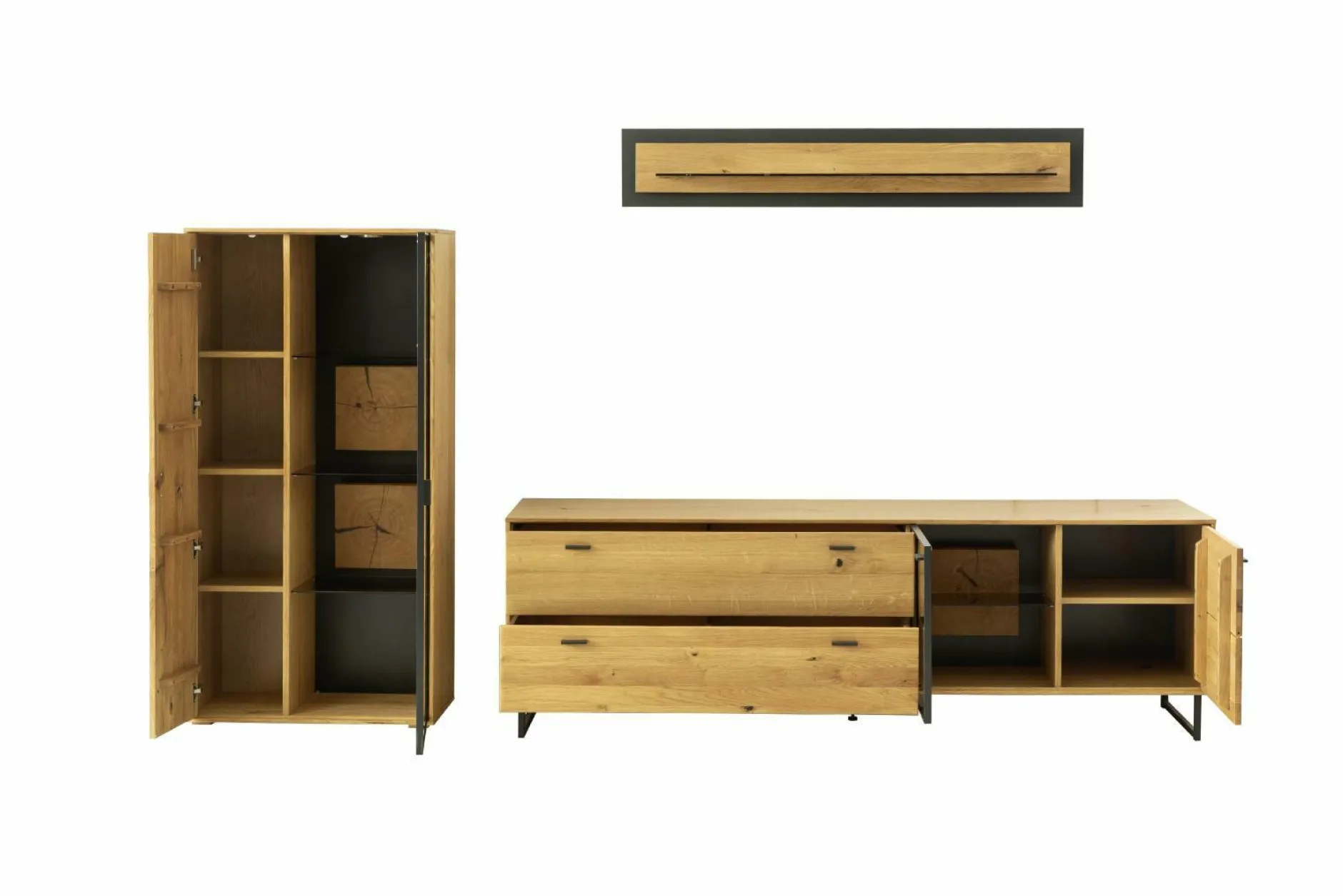 Outlet Wohnkombination ASSINI Wohnwände|Wohnwände