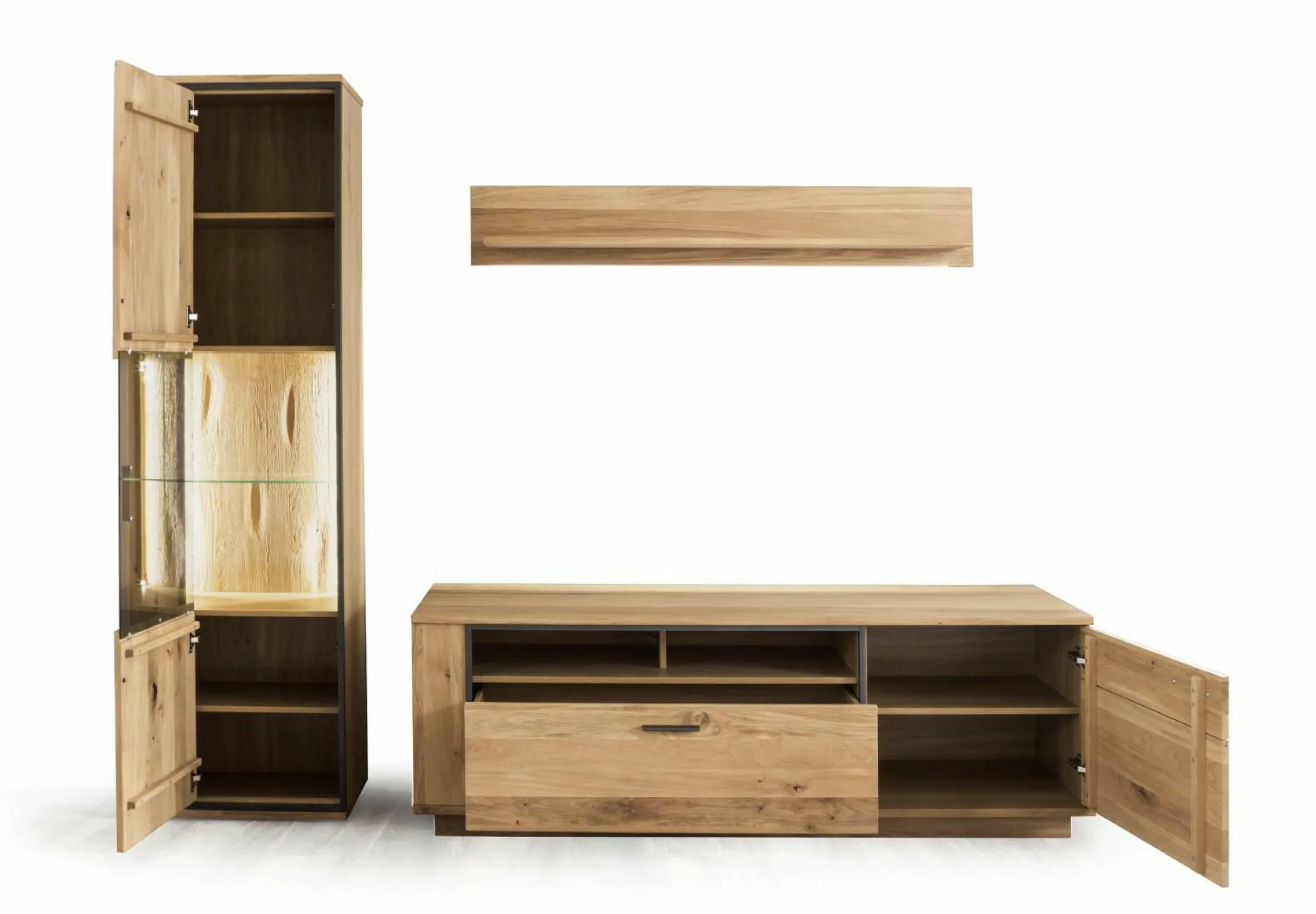 Clearance Wohnkombination CAMPINAS Wohnwände|Wohnwände