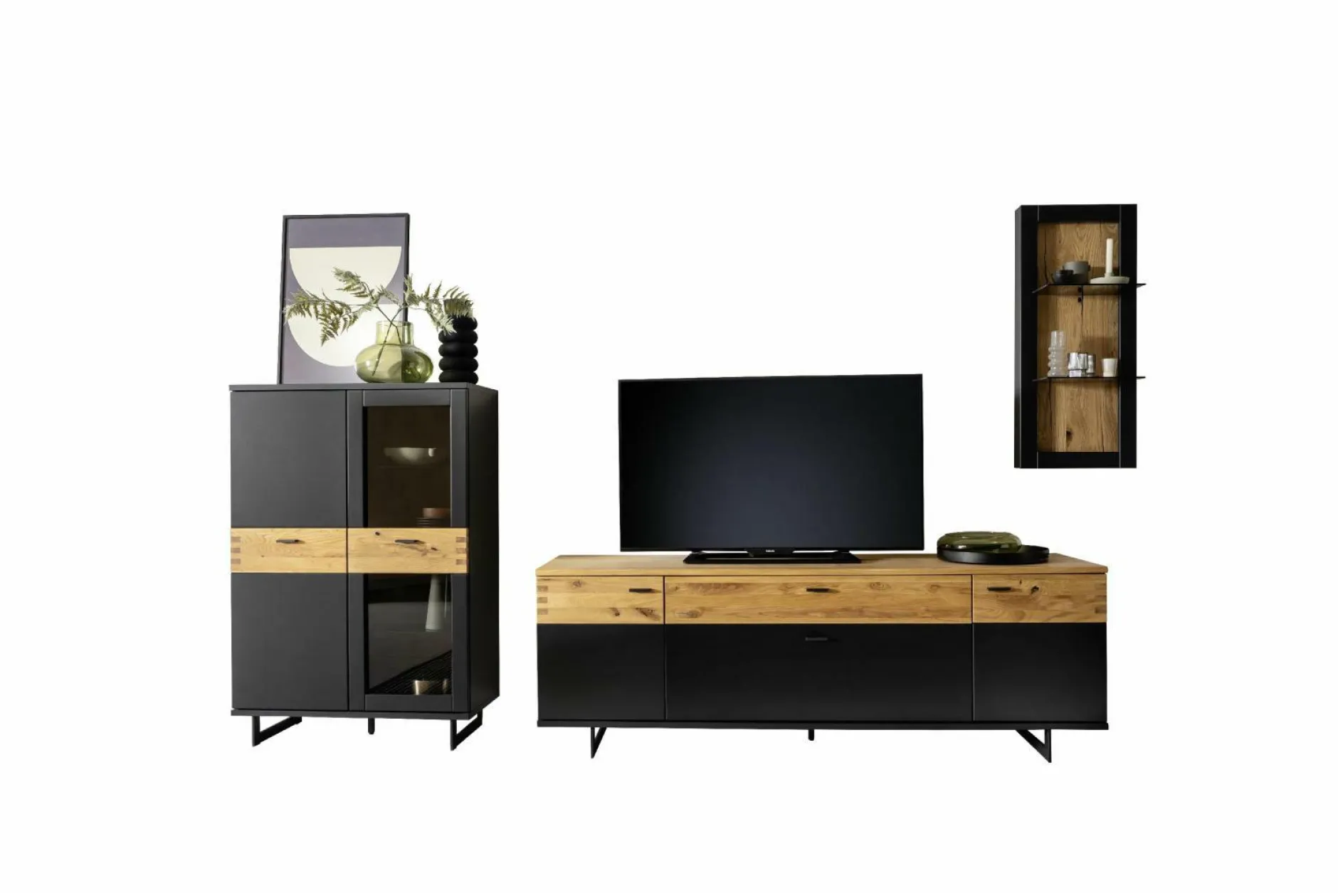 Clearance Wohnkombination CESENA Wohnwände|Wohnwände