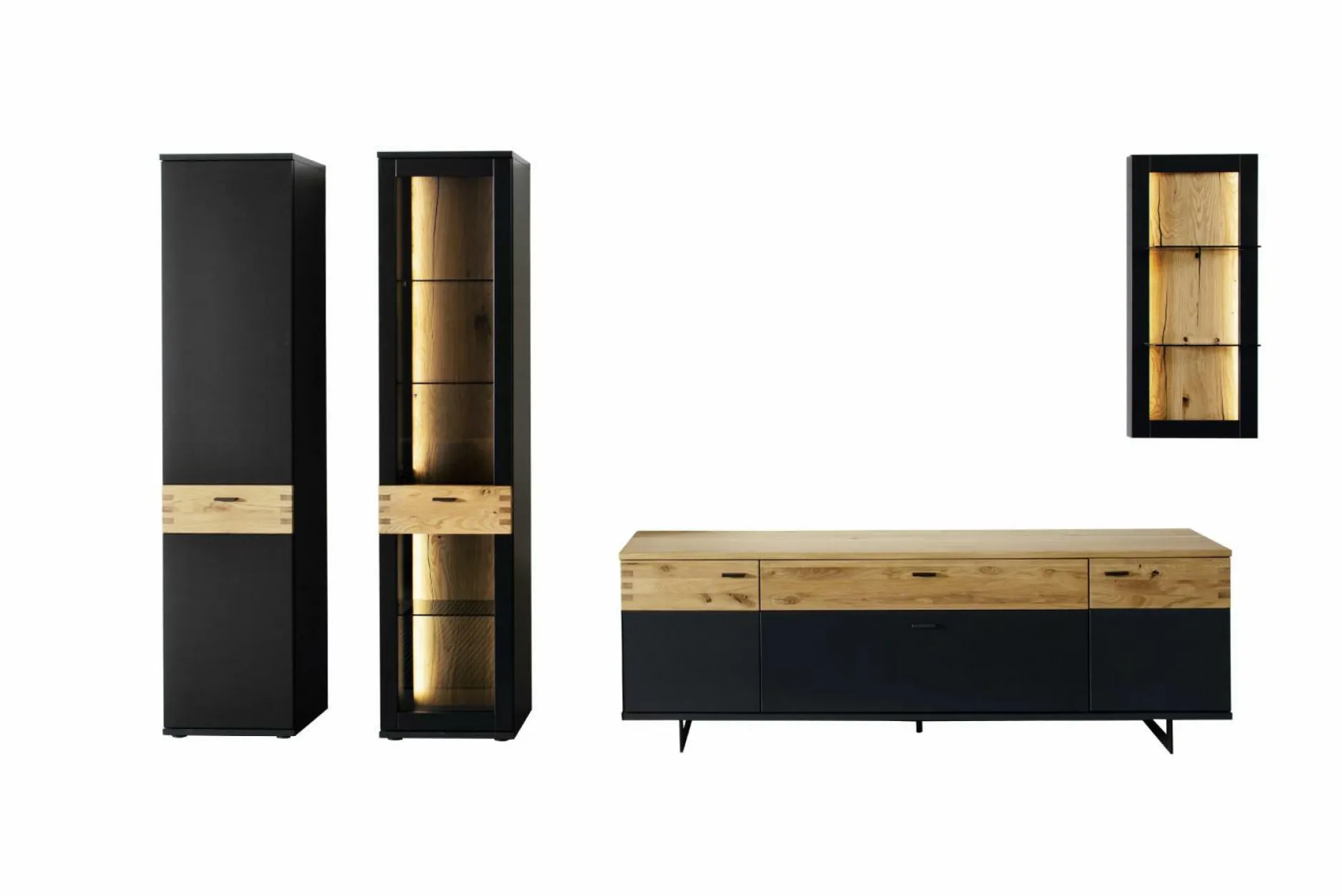 Clearance Wohnkombination CESENA Wohnwände|Wohnwände