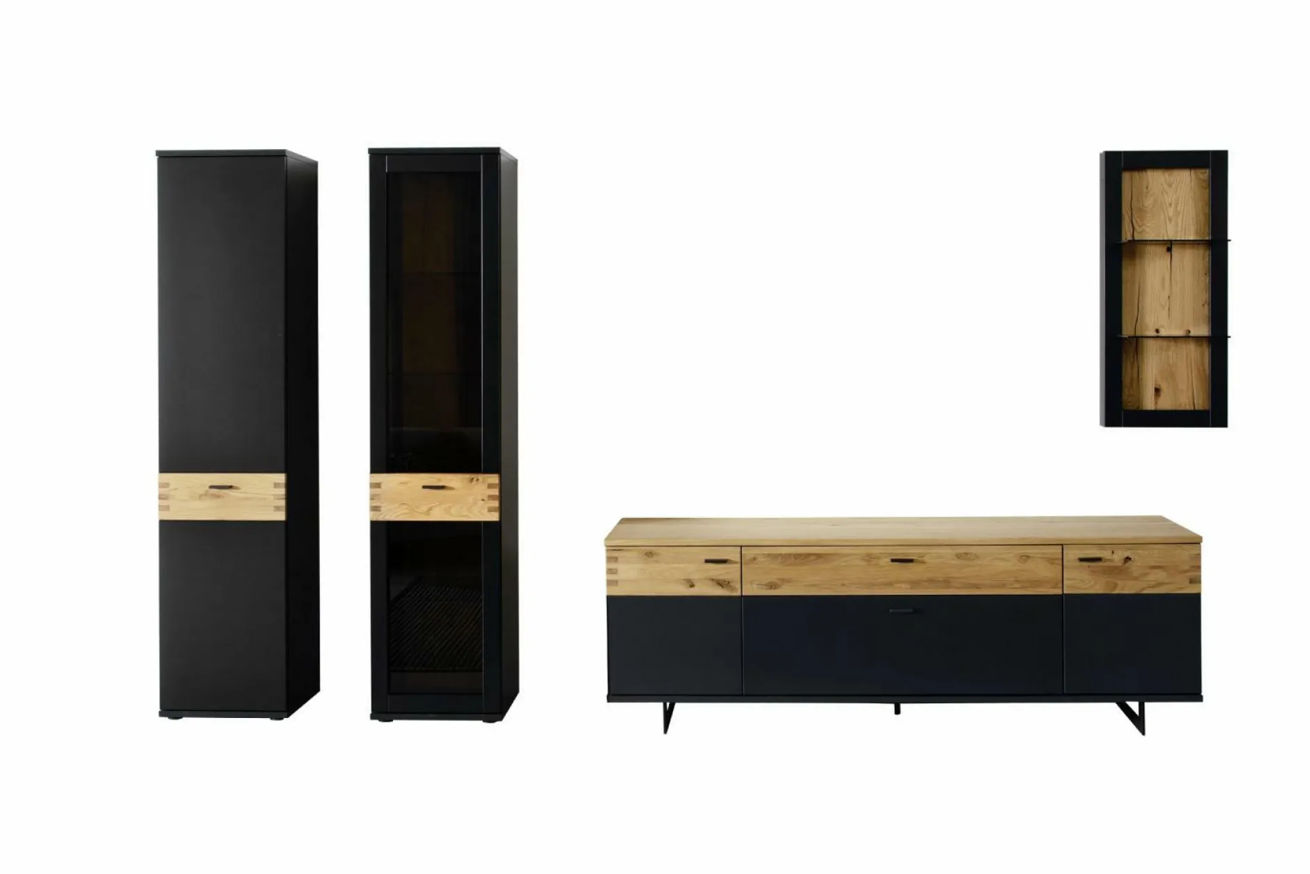 Clearance Wohnkombination CESENA Wohnwände|Wohnwände