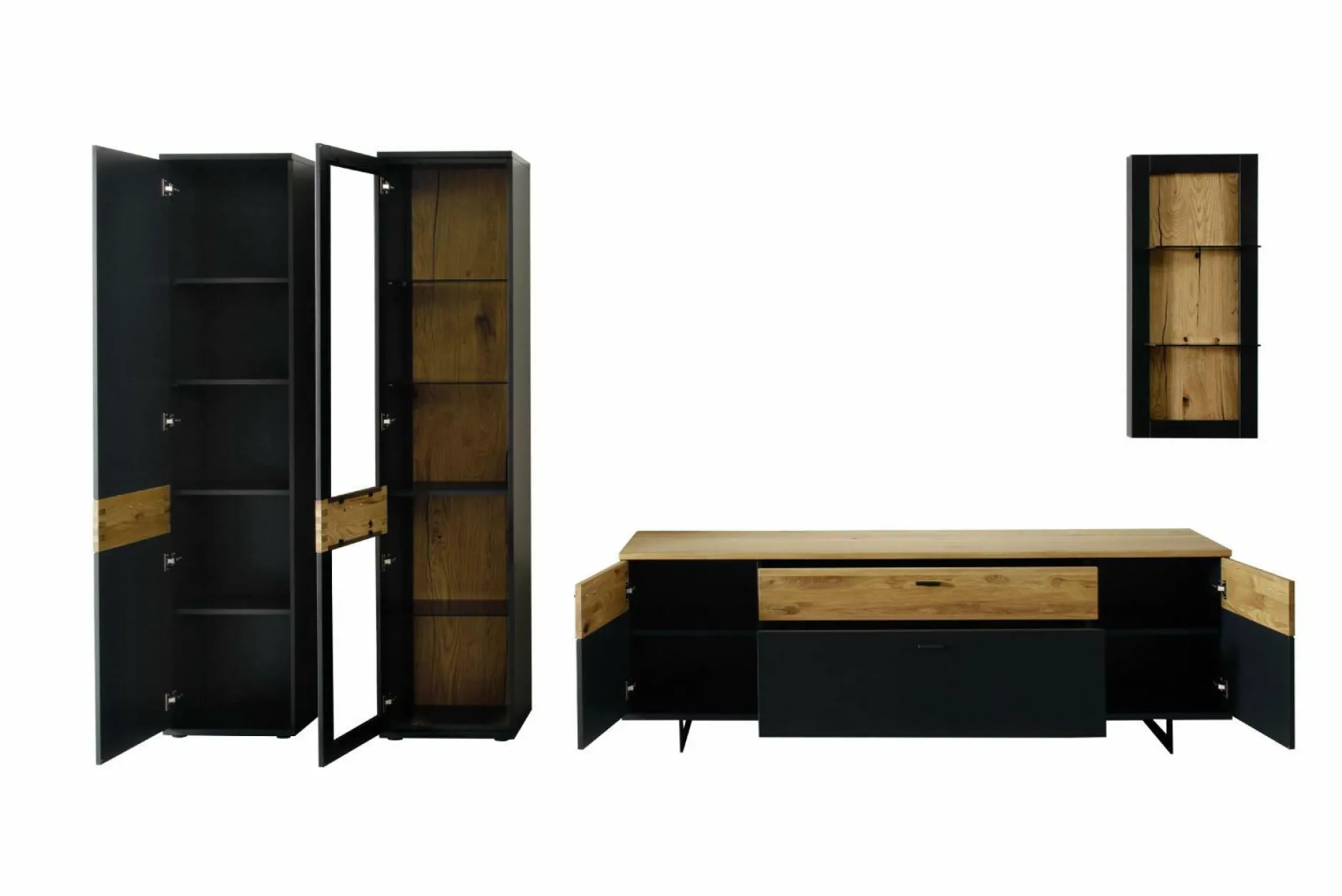 Clearance Wohnkombination CESENA Wohnwände|Wohnwände