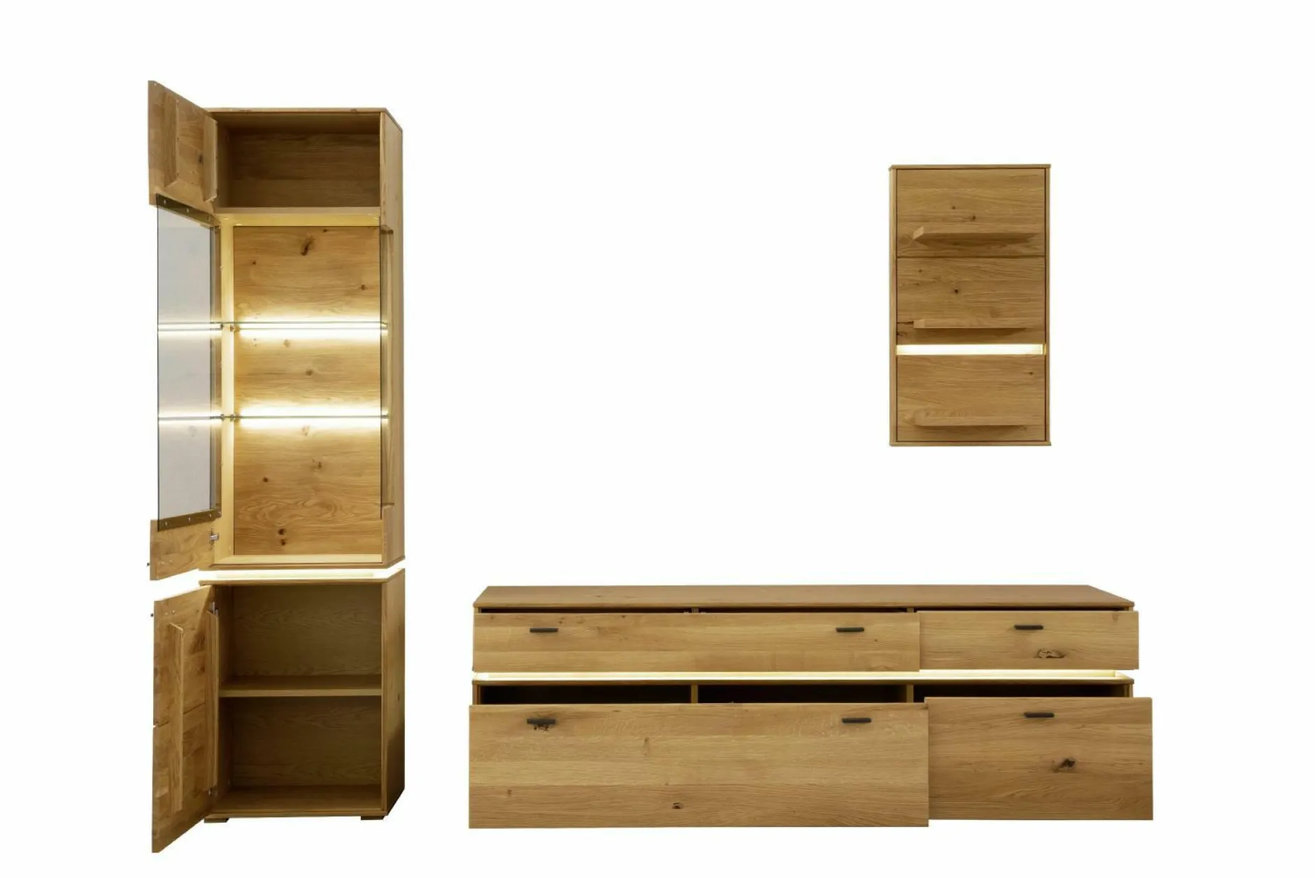 Wohnkombination COMO Wohnwände|Wohnwände