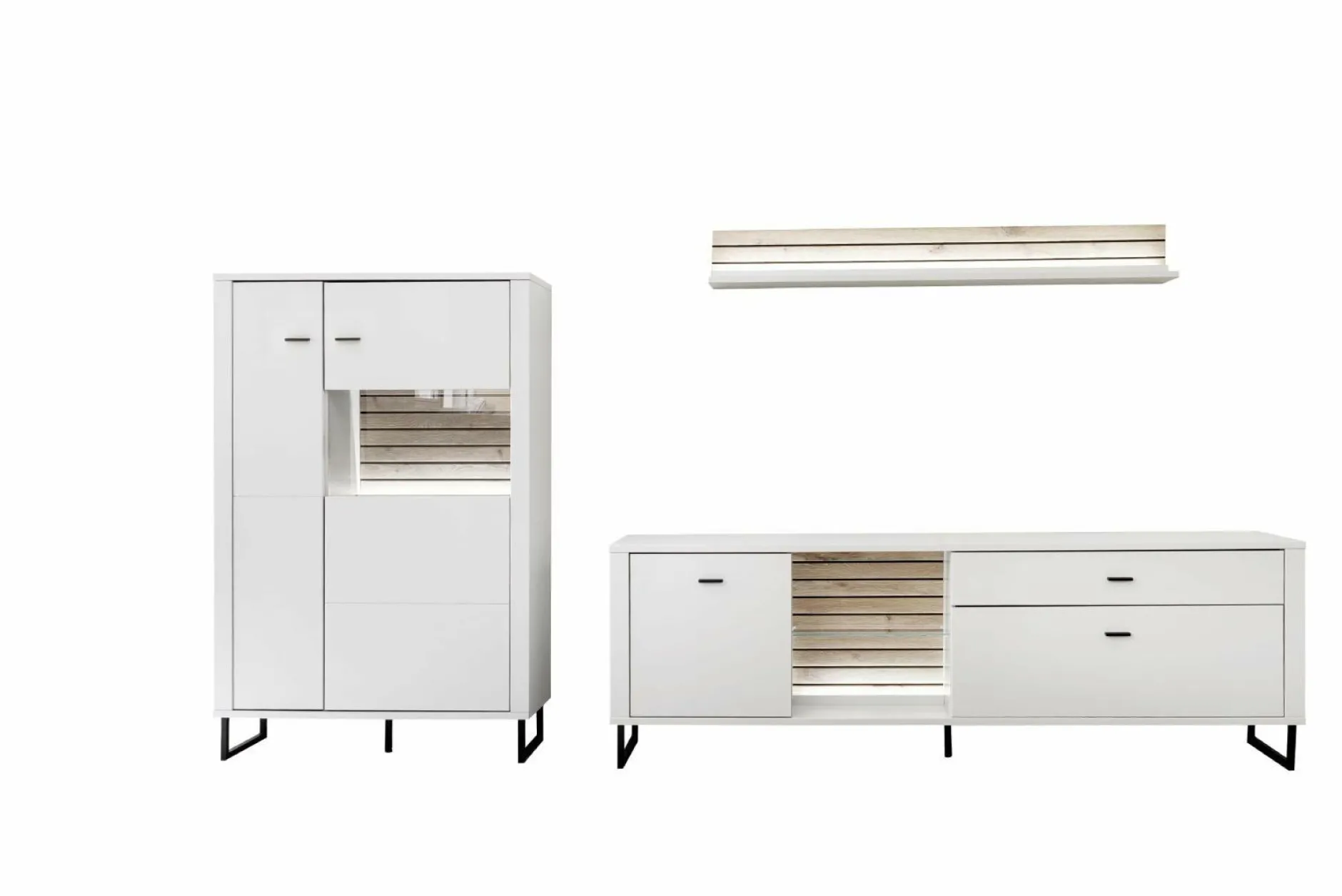 Best Wohnkombination LOUISIANA Wohnwände|Wohnwände