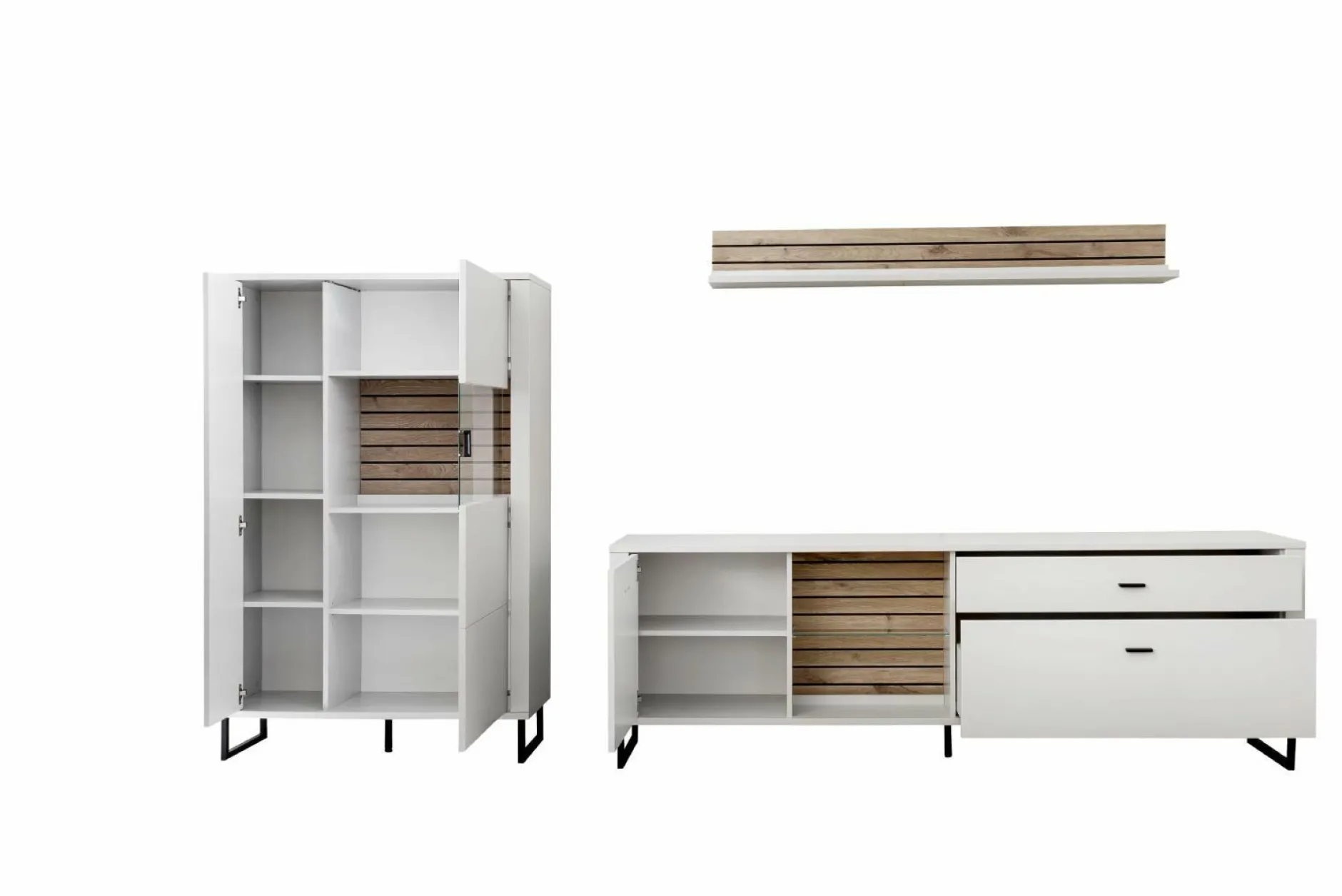 Best Wohnkombination LOUISIANA Wohnwände|Wohnwände