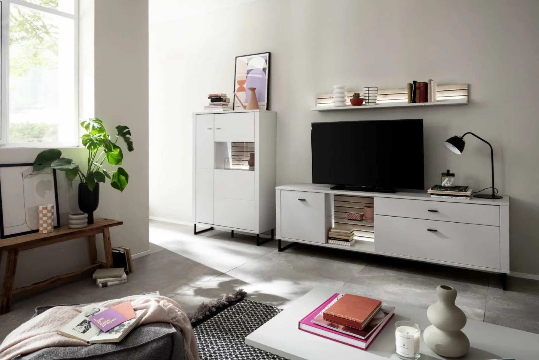 Best Wohnkombination LOUISIANA Wohnwände|Wohnwände