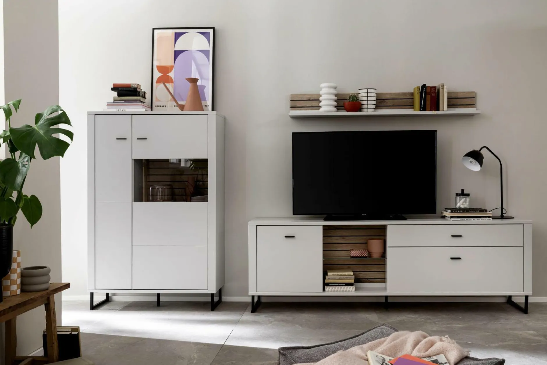 Best Wohnkombination LOUISIANA Wohnwände|Wohnwände