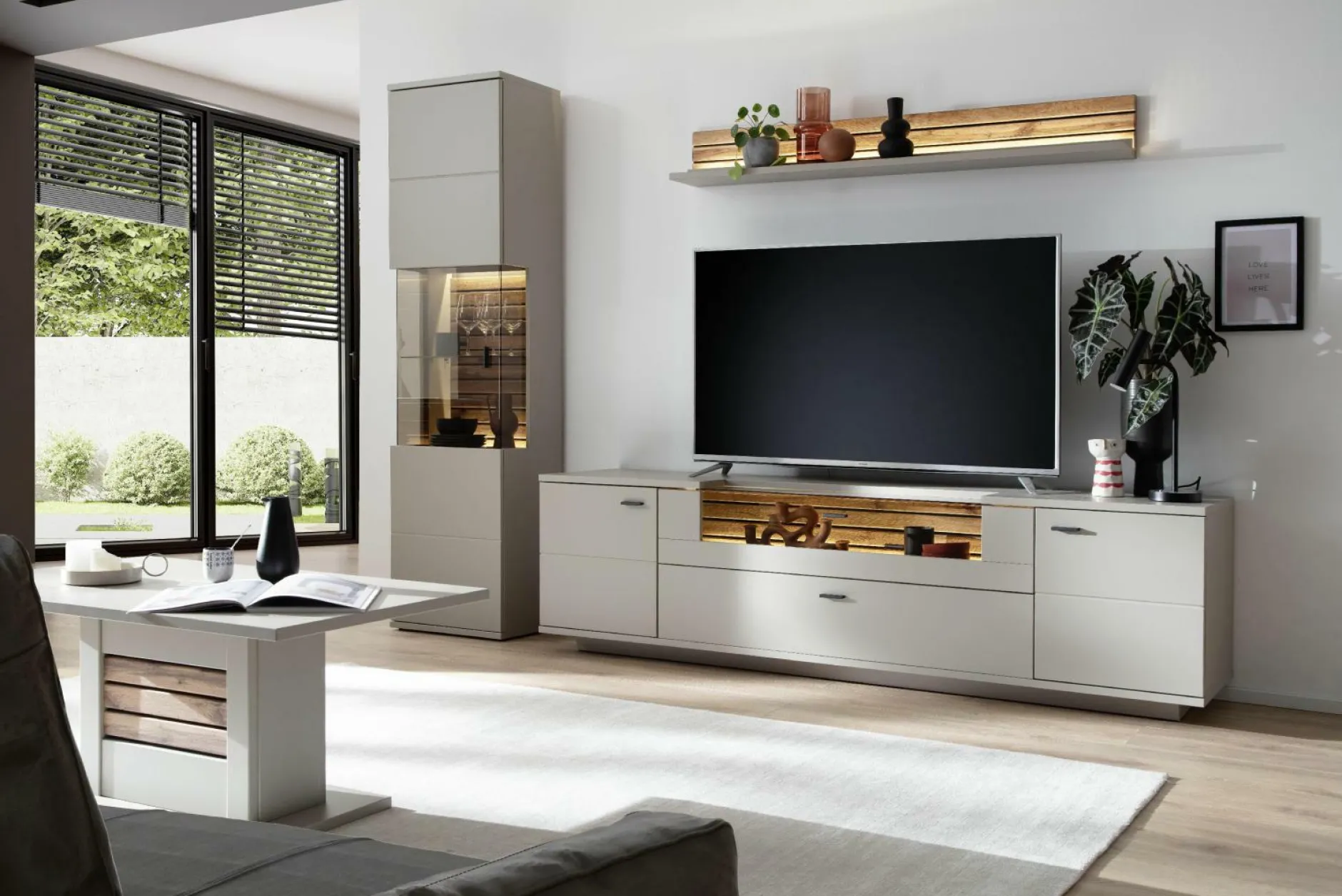 Clearance Wohnkombination LÜTTICH Wohnwände|Wohnwände