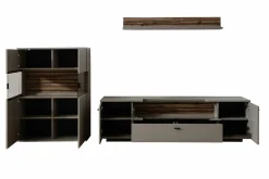 Discount Wohnkombination LÜTTICH Wohnwände|Wohnwände