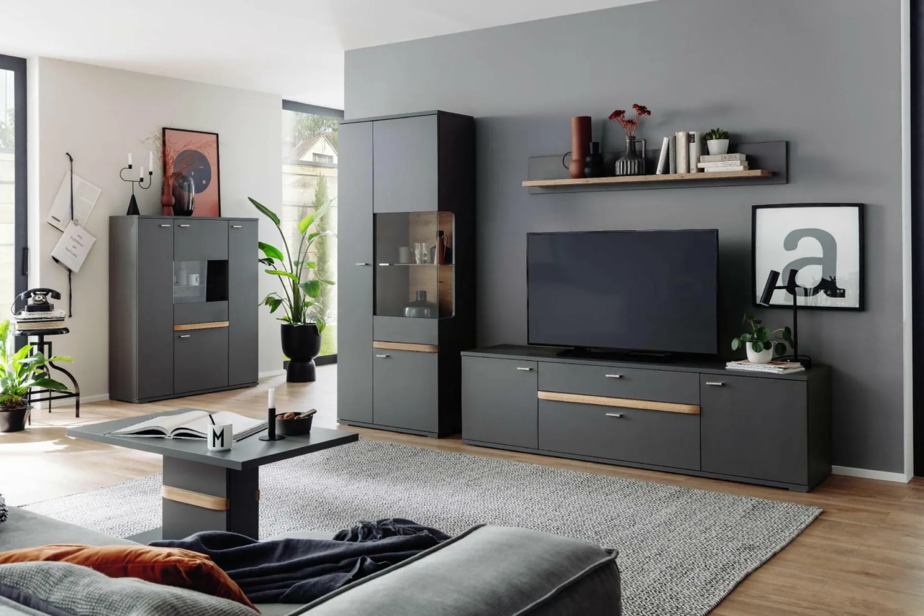 Sale Wohnkombination MARSALLA Wohnwände|Wohnwände