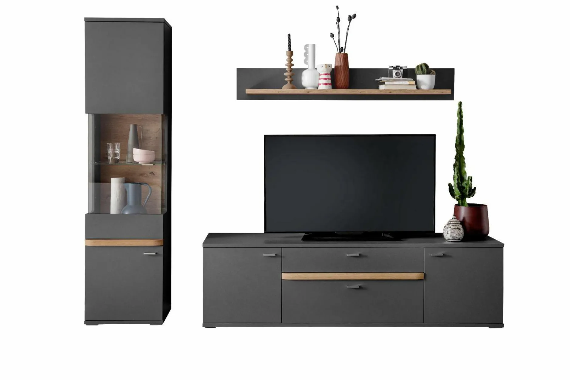 Outlet Wohnkombination MARSALLA Wohnwände|Wohnwände