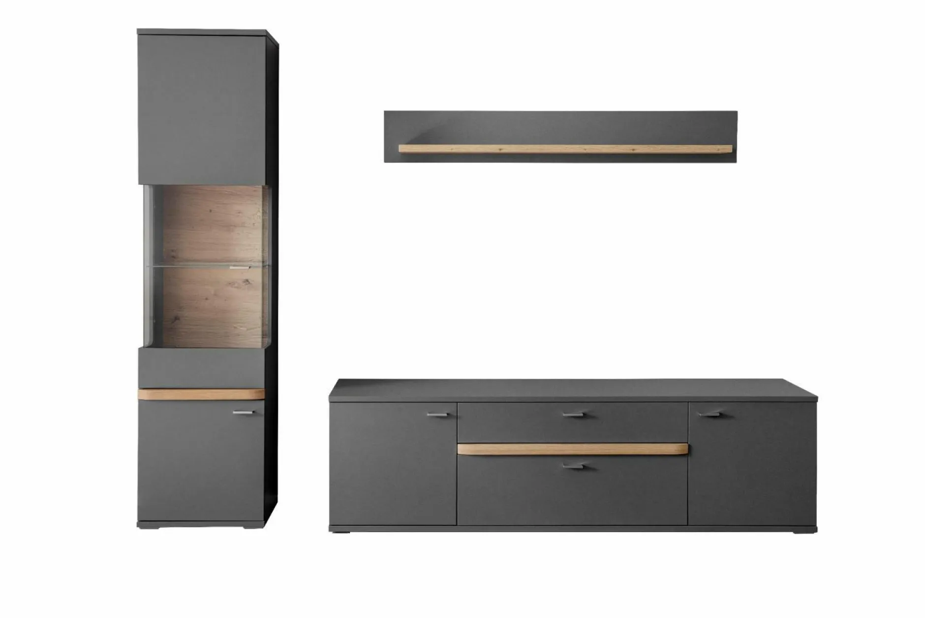 Outlet Wohnkombination MARSALLA Wohnwände|Wohnwände