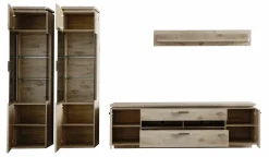 Discount Wohnkombination MODENA Wohnwände|Wohnwände