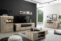 Discount Wohnkombination MODENA Wohnwände|Wohnwände