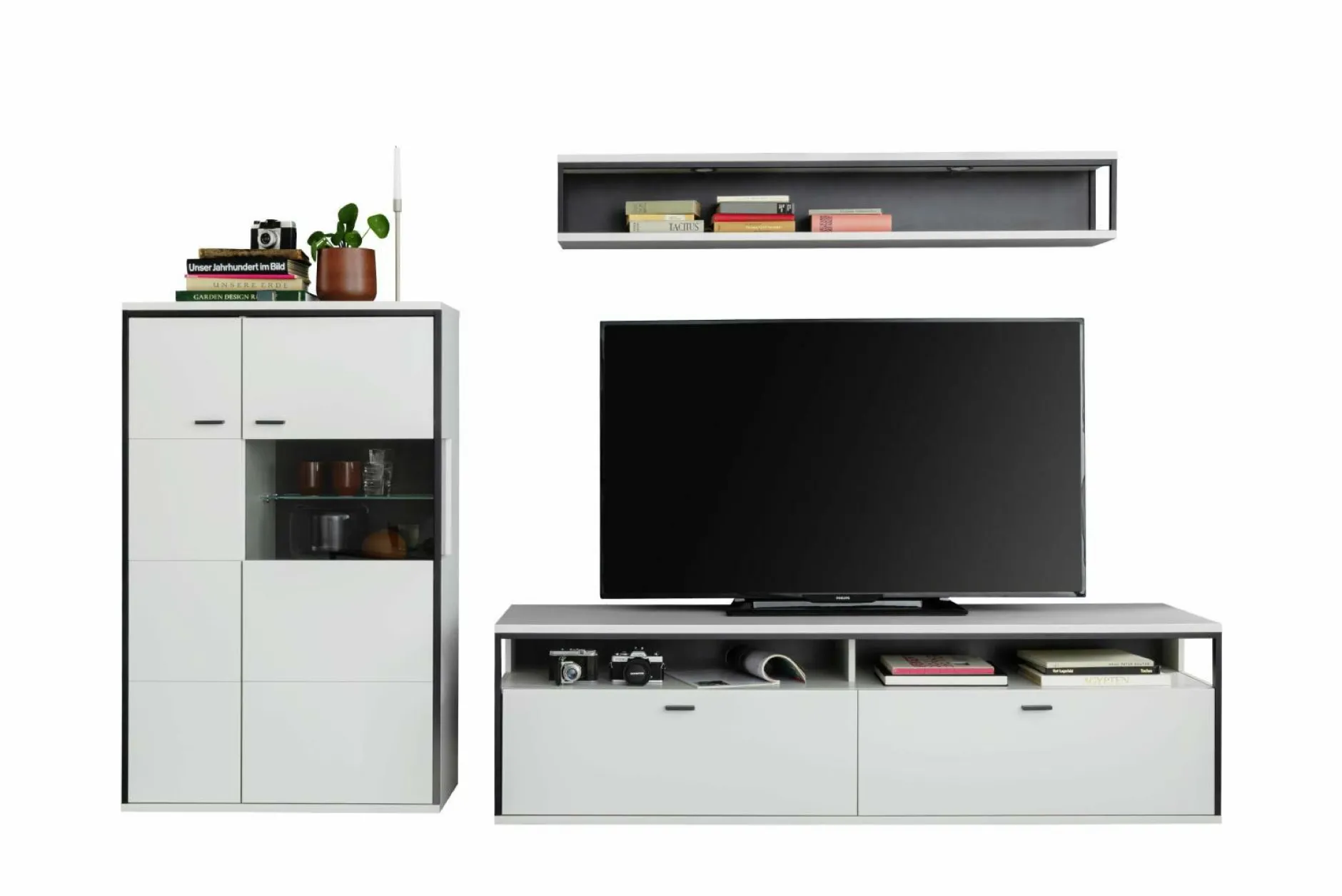 Outlet Wohnkombination MORI Wohnwände|Wohnwände