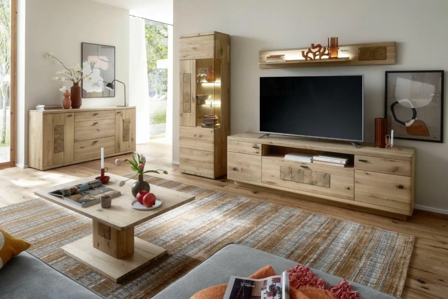 Clearance Wohnkombination PALMA Wohnwände|Wohnwände