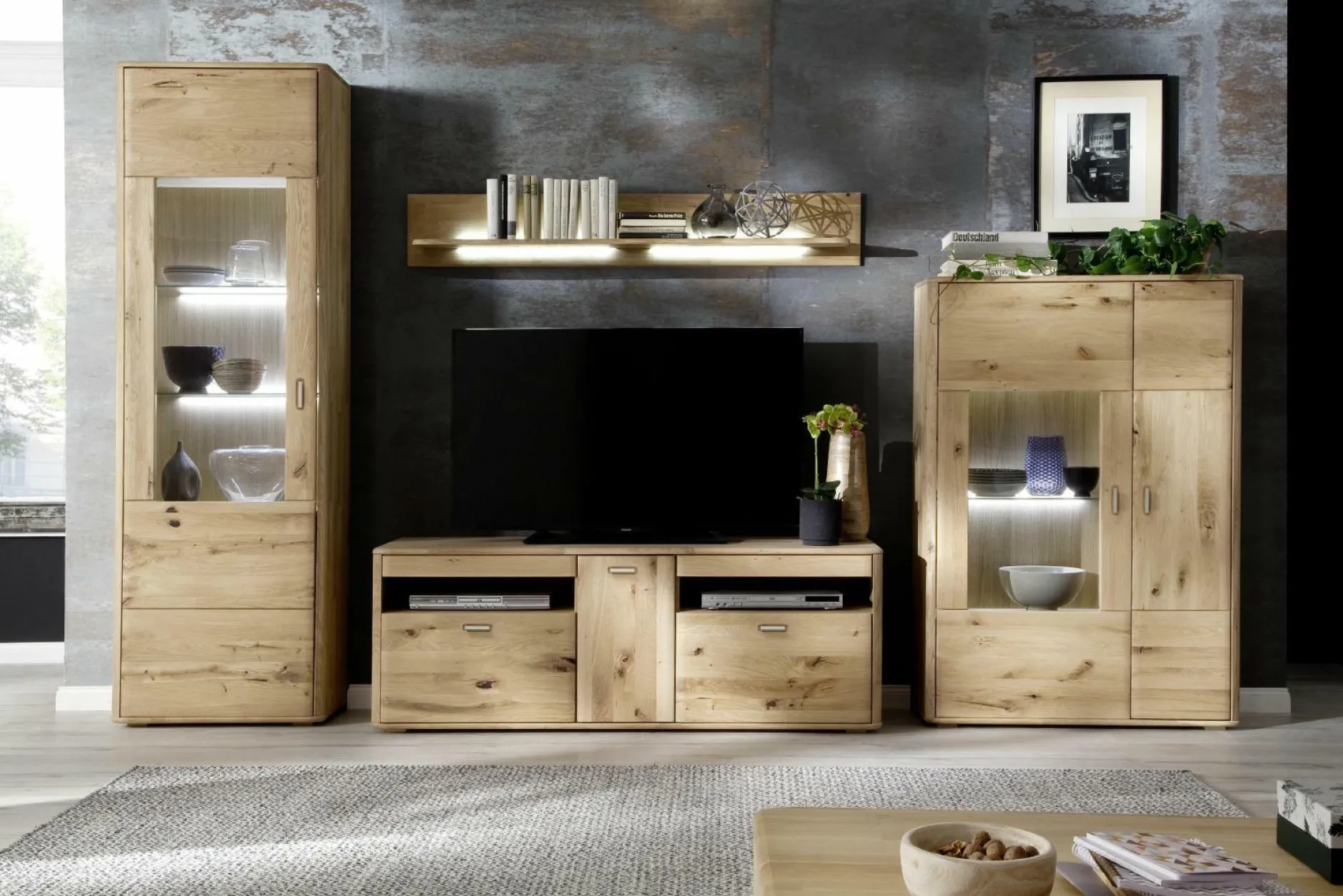 Wohnkombination RAVELLO Wohnwände|Wohnwände