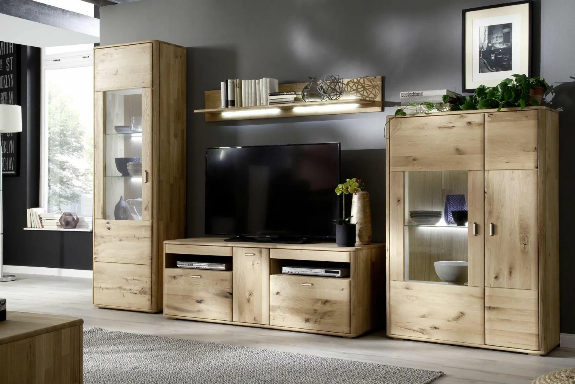 Wohnkombination RAVELLO Wohnwände|Wohnwände