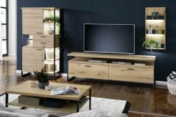 Outlet Wohnkombination SALERNO Wohnwände|Wohnwände