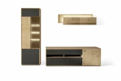 Outlet Wohnkombination VALENCIA Wohnwände|Wohnwände