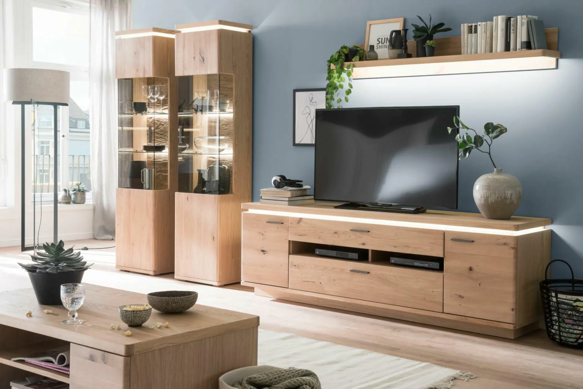 Clearance Wohnwand MADRID Wohnwände|Wohnwände