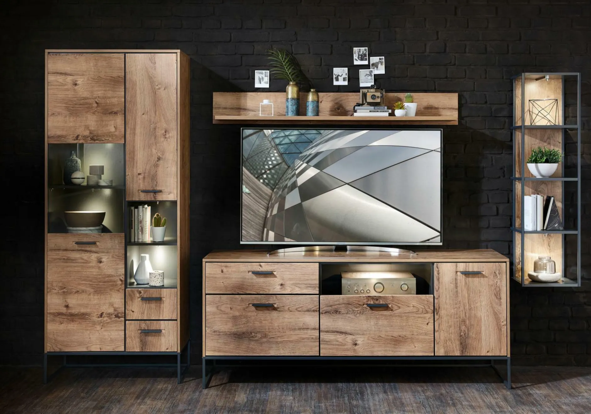 New Wohnwand WAKEFIELD Wohnwände|Wohnwände