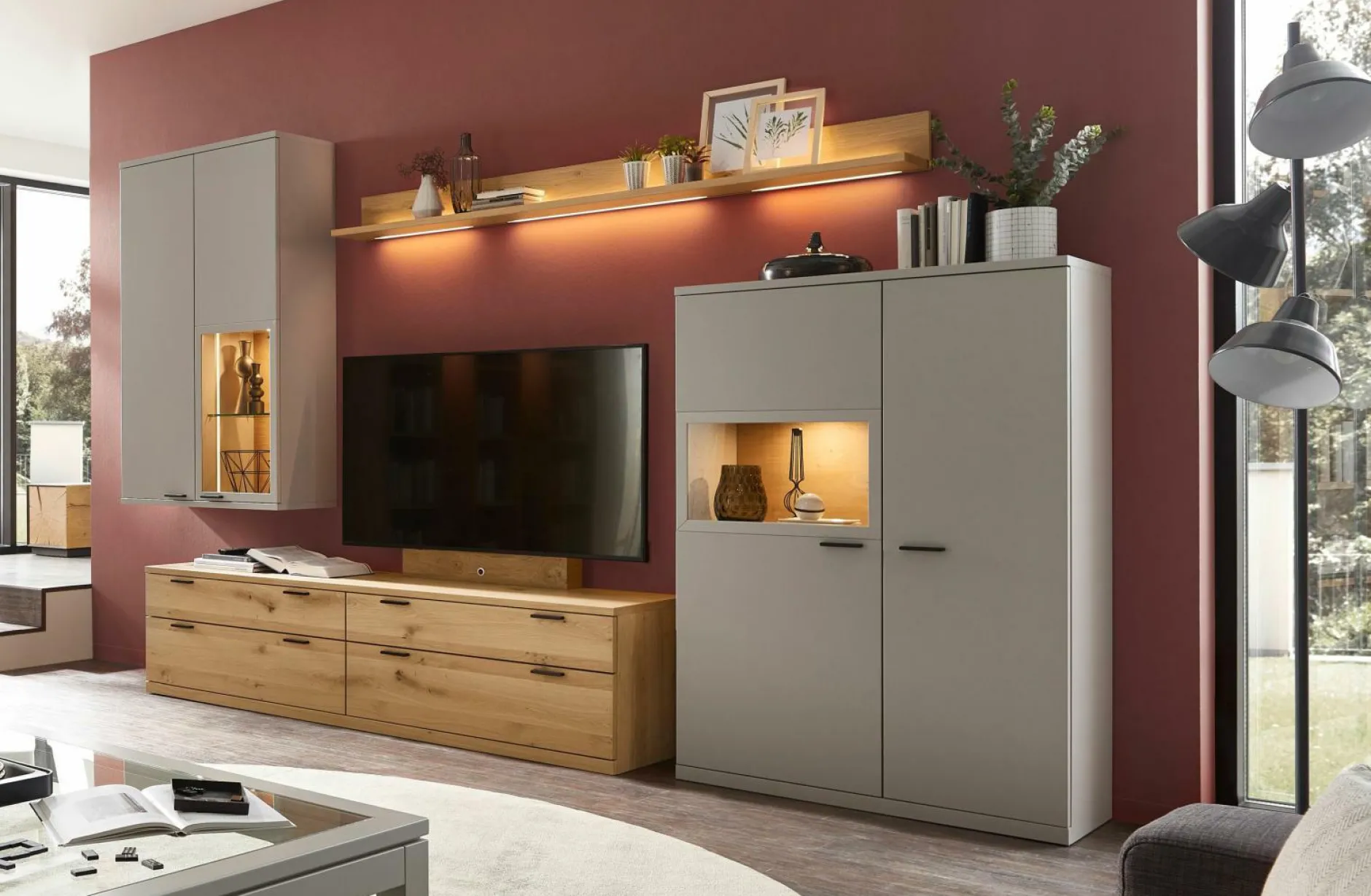 Discount Wohnwand ARTIST Wohnwände|Wohnwände