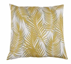 Outlet Zierkissen Fächer gelb Kissen & Hüllen|Auflagen & Kissen